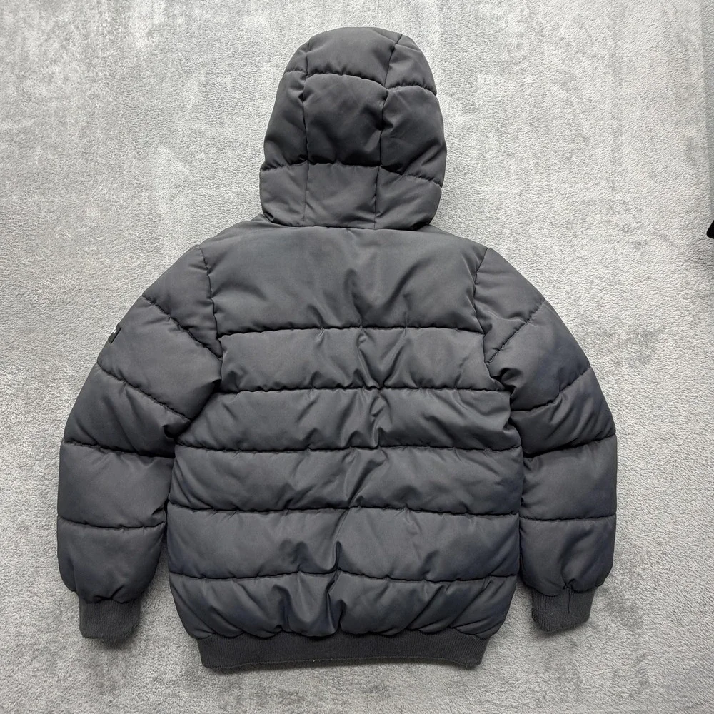 Sonneti Jacket Youth Large Gray Puffer Hooded Faux‎ Fur Insulated Winter Coat